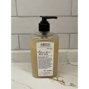 C.O. Bigelow Lemon Hand Wash Lemon Oil No 1142‎ Moisturizing 10 fl oz Pump New